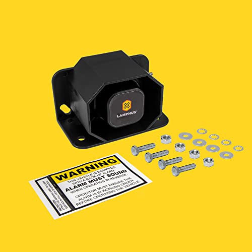 Truck Reverse Back-Up Alarm [112dB] [SAE Class A]
