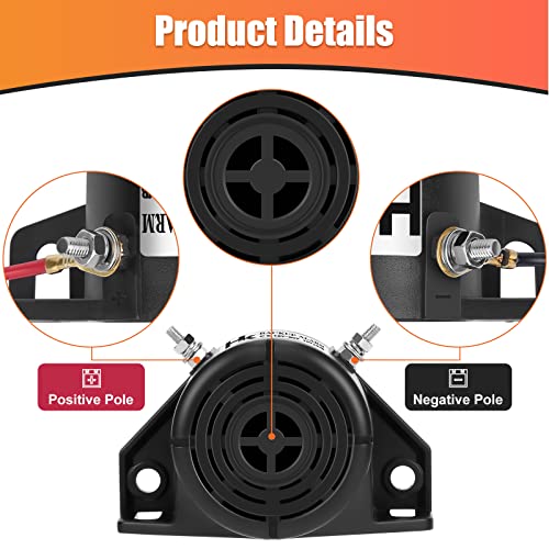 HK Universal 110DB Backup Alarm, Heavy-Duty - 2 PCS