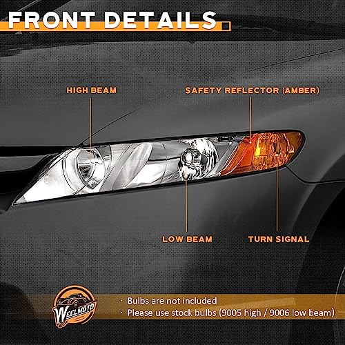 2006-2011 Honda Civic 4DR Headlight Assembly Pair