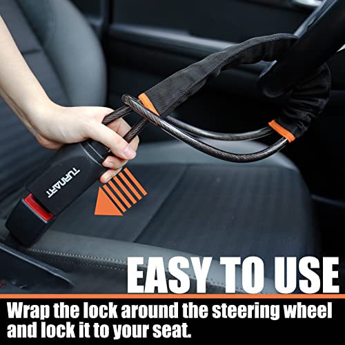 Universal Fit Steering Wheel Lock for Car Truck SUV