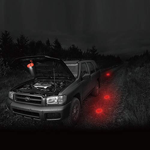 USB Rechargeable LED Road Flares - Safety Beacon