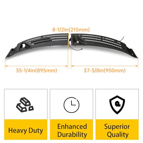 Ford F150 Windshield Wiper Cowl Cover Panel, 2Pcs