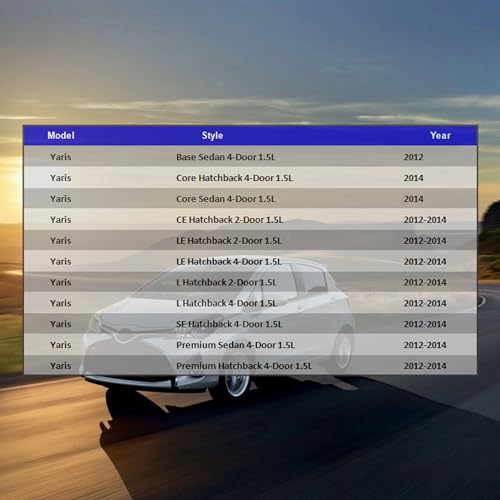 Toyota Yaris Windshield Wiper Cowl Trim Cover Set