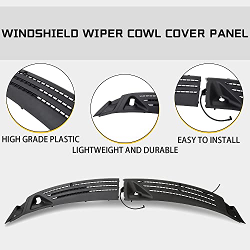 Ford F150 Windshield Wiper Cowl Cover Panel, 2Pcs