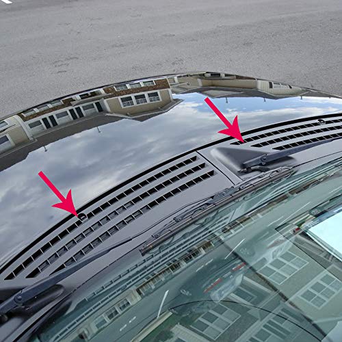 Ford F150 2004-2008 Orange Outer Windshield Wiper Cowl