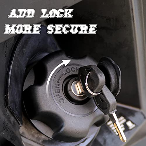 Sukemichi Locking Gas Cap for Polaris RZ Ranger - Boat & ATV