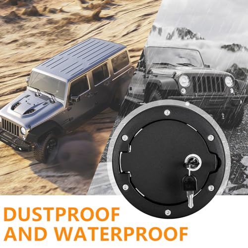 Jeep Wrangler Gas Cap Cover - JK Unlimited
