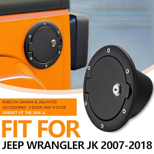 Jeep Wrangler Gas Cap Cover - JK Unlimited