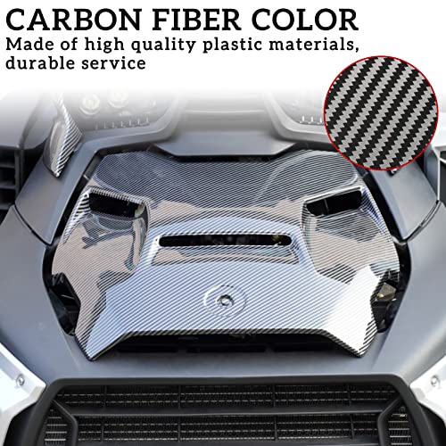SAUTVS Carbon Fiber Style Hood Panel for Can-Am Ryker