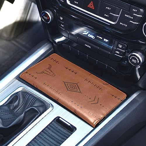 Car Registration and Insurance Card Holder, Boho Style