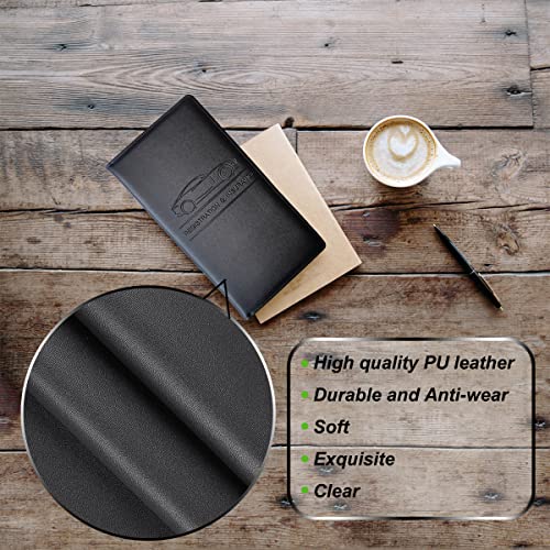 Black Premium Car Registration and Insurance Holder – Glove Box Organizer