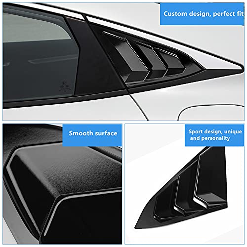 Honda Civic Sedan Sport Style Rear Window Louvers
