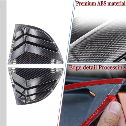 Honda Civic 2006-2011 Rear Side Window Louvers Cover