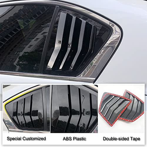 Honda Accord 9th Gen Rear Side Window Louvers