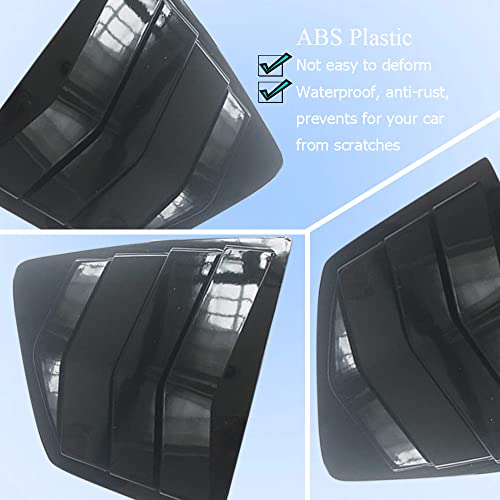 Honda Accord 9th Gen Rear Side Window Louvers