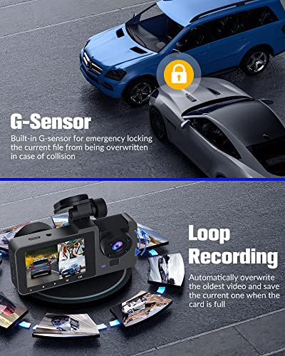 4K Car Dash Camera with Night Vision