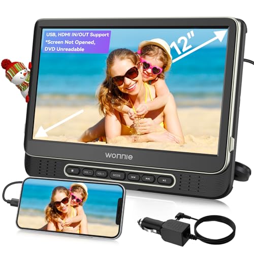 12" Headrest Video Player for Car with HDMI