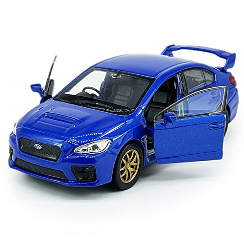 Subaru Impreza WRX STI Diecast Model Car, Blue