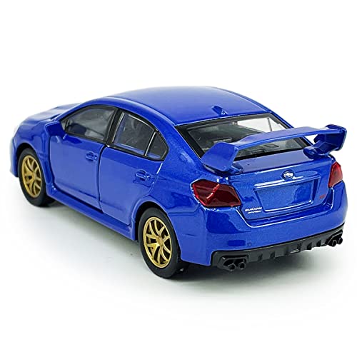 Subaru Impreza WRX STI Diecast Model Car, Blue