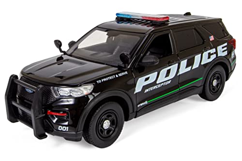 2022 Ford Explorer Police Diecast Model Car by Motormax