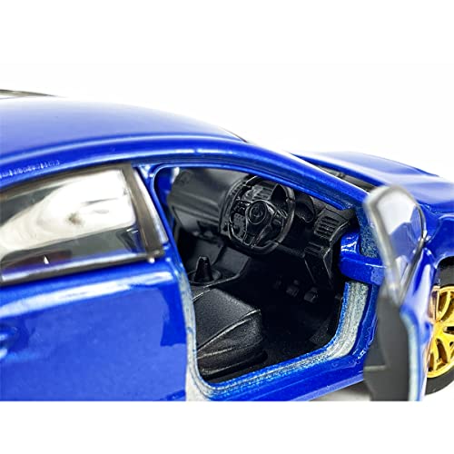 Subaru Impreza WRX STI Diecast Model Car, Blue