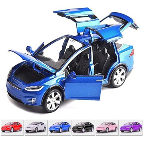 1:32 Scale Tesla X90 Diecast Car with Lights & Sounds