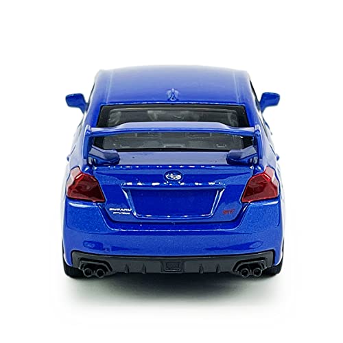 Subaru Impreza WRX STI Diecast Model Car, Blue