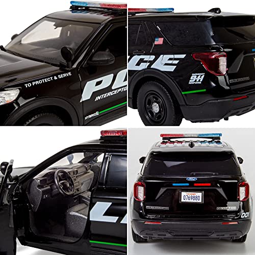 2022 Ford Explorer Police Diecast Model Car by Motormax