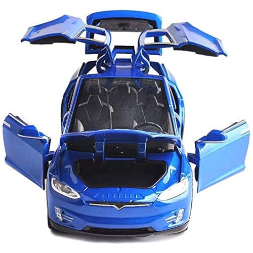 1:32 Scale Tesla X90 Diecast Car with Lights & Sounds