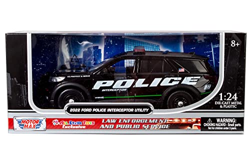 2022 Ford Explorer Police Diecast Model Car by Motormax