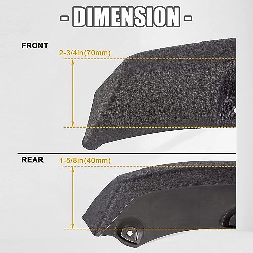 Dodge Ram 1500 Fender Flares - Front & Rear