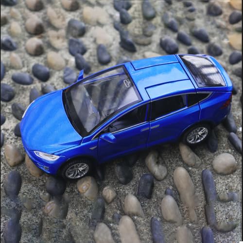 1:32 Scale Tesla X90 Diecast Car with Lights & Sounds