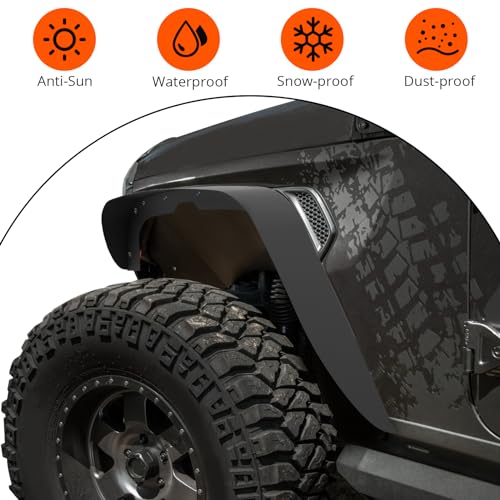 Jeep Wrangler JK Off-Road Fender Flares - Set of 4