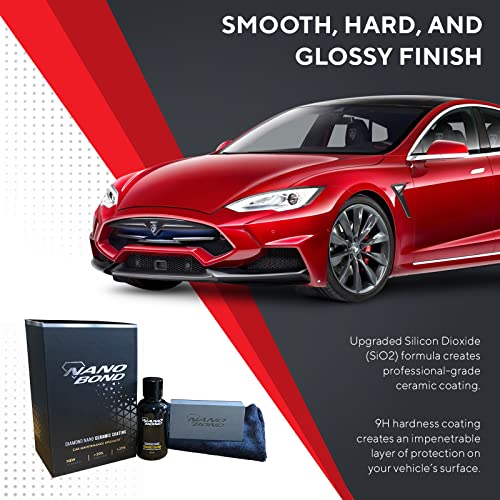 Nano Bond Ceramic Coating 9H PRO Kit, Car Care