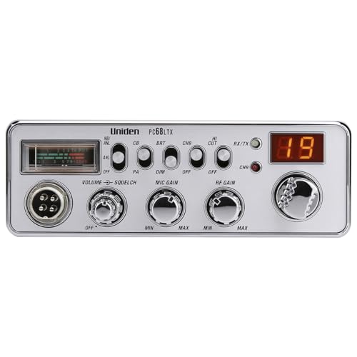 Uniden PC68LTX CB Radio with PA/CB Switch
