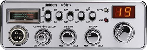 Uniden PC68LTX CB Radio with PA/CB Switch