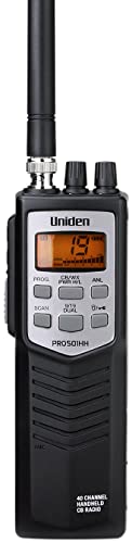 Uniden PRO501HH Portable CB Radio with LCD Display