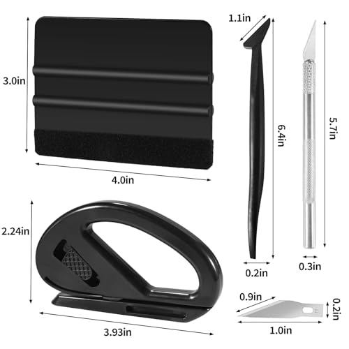 Professional Vinyl Wrap Car Tool Kit, 10 Pieces