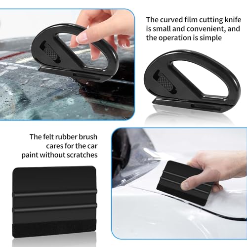Professional Vinyl Wrap Car Tool Kit, 10 Pieces
