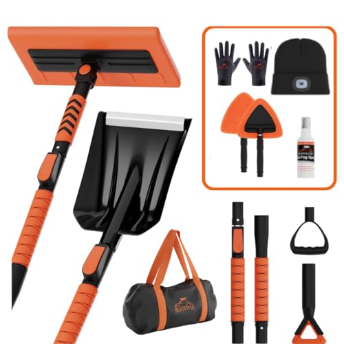 Winter Car Kit with 55" Snow Brush & Ice Scraper