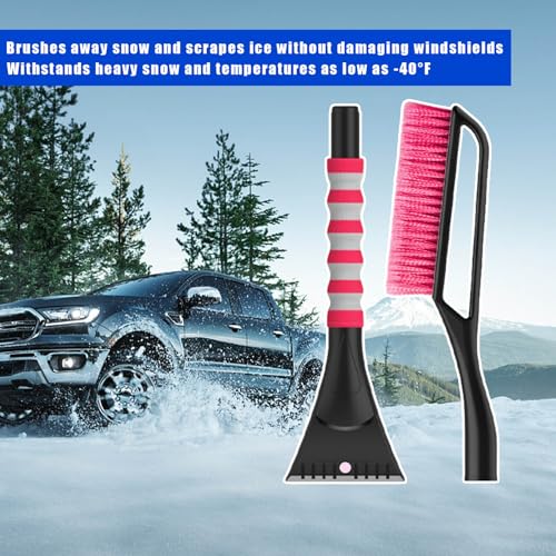 27'' Ice Car Snow Brush and Scraper Set