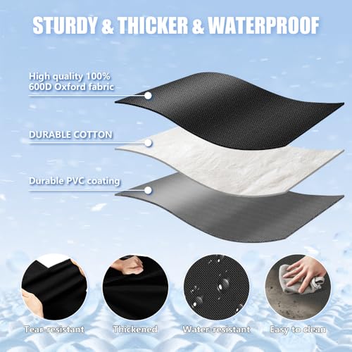 Sompaty Car Windshield Cover for Ice, Snow & UV