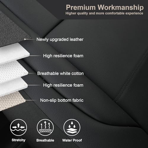 Custom Fit Leather Seat Covers for Ford Vehicles