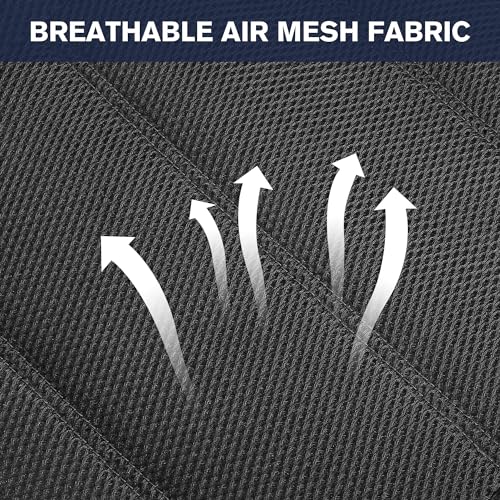 Breathable Car Seat Covers, 2 Front Set, Universal Fit