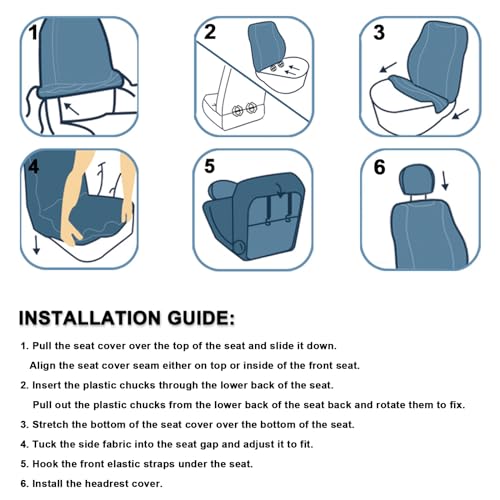 Custom Fit Leather Seat Covers for Ford Vehicles