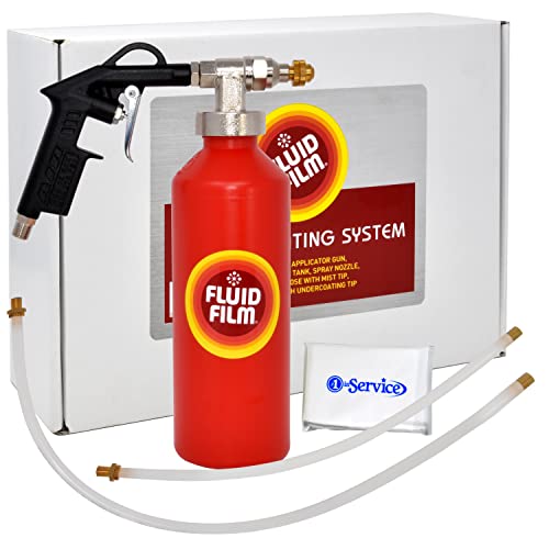 Fluid Film Undercoating Spray Gun System with 1L Tank