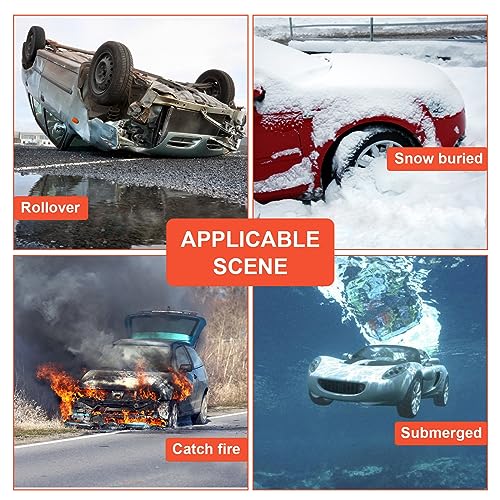 THINKWORK 3-in-1 Car Safety Hammer, Emergency Escape Tool