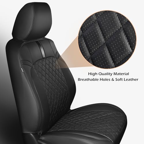 Tacoma Seat Covers 2016-2023, Full Coverage for Double/Crew