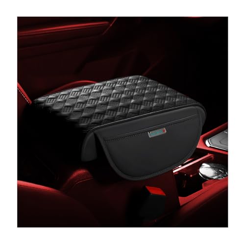 Car Armrest Cushion with Memory Foam and Organizer