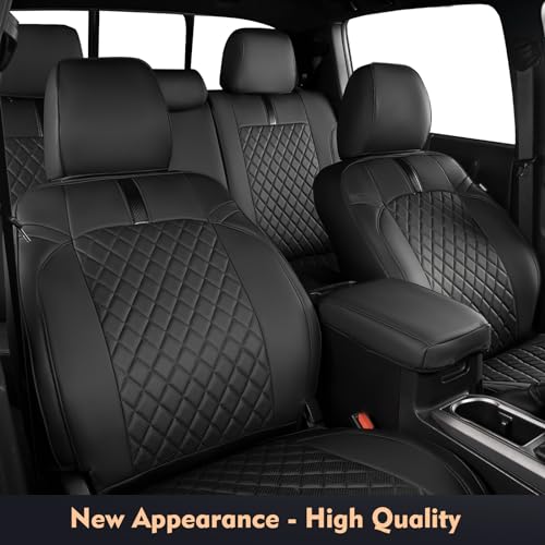 Tacoma Seat Covers 2016-2023, Full Coverage for Double/Crew